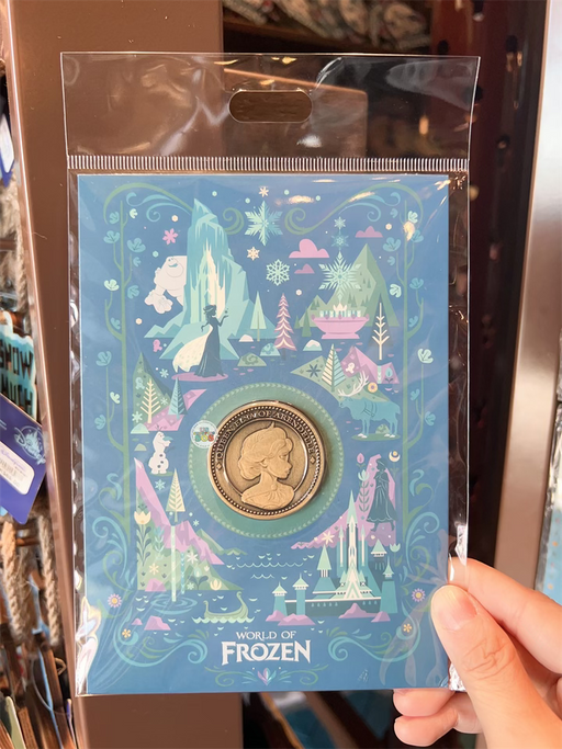 HKDL - World of Frozen Elsa Coin
