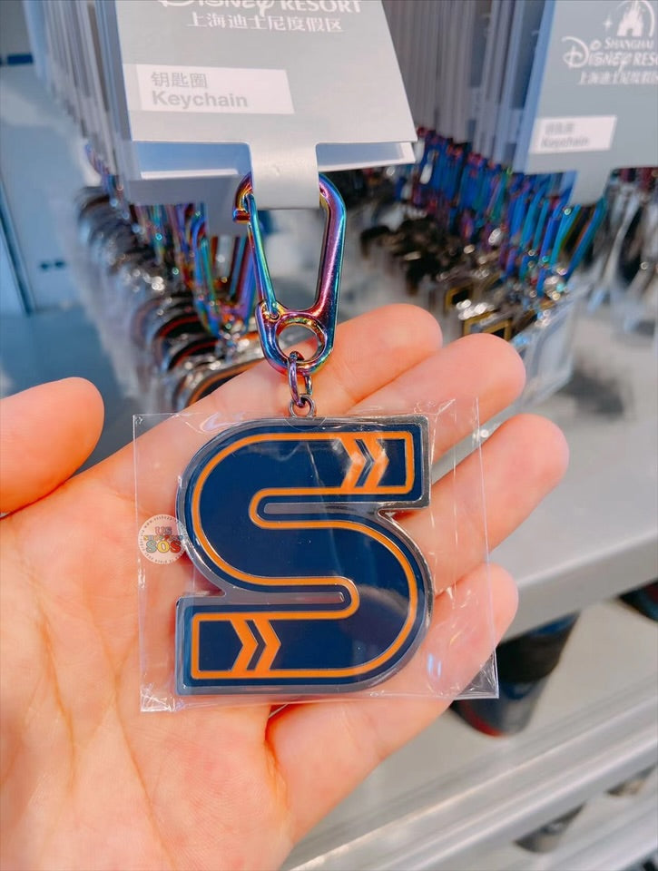 SHDL - Tron Lightcycle Power Run Mickey Mouse Alphabet Keychain x S