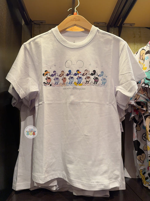 HKDL - 9 Mickey Mouse with Different Attractions Theme Clothes T Shirt (Adults)