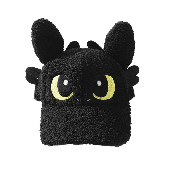 Universal Studio Beijing - How to Train Your Dragon x Toothless Fluffy Hat/Cap for Adults