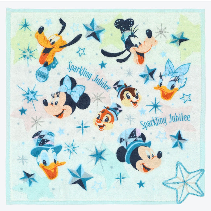 TDR - Tokyo DisneySea 25th Anniversary "Sparkling Jubilee" x Mickey & Minnie Mini Towel Set of 3 (Release Date: Apr 8, 2026)