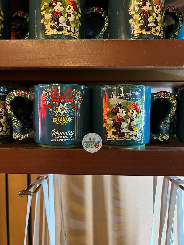 WDW - Epcot World Showcase Germany 🇩🇪 - Mickey and Minnie Schwarzwald Black Forest 2025 - Ceramic Mug