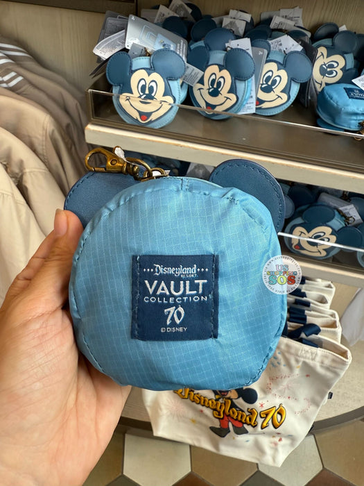 DLR - Disneyland 70th Vault - Mickey Mouse Packable Reuseable Bag
