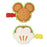 TDR - Mickey Hamburger & Glove Bun Hair Clips Set (Release Date: May 22, 2025)