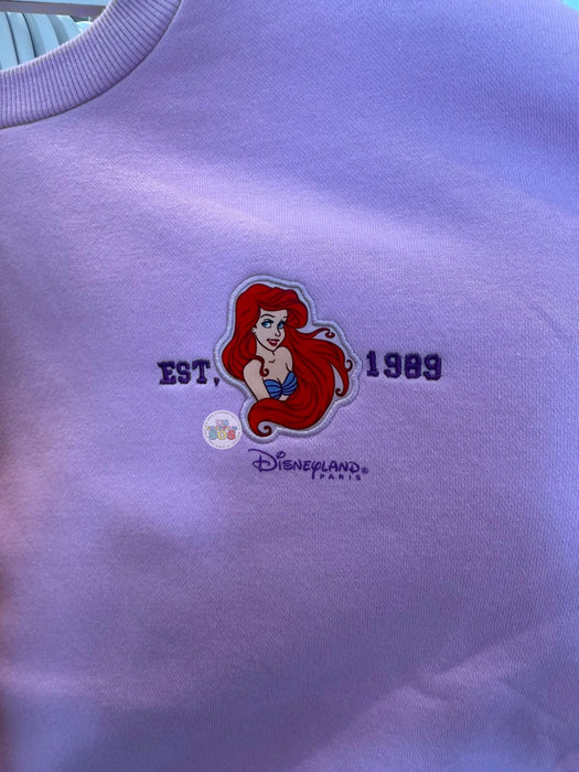 DLP - 2026 Disney Princess Ariel Disneyland Paris Sweatshirt for Adults