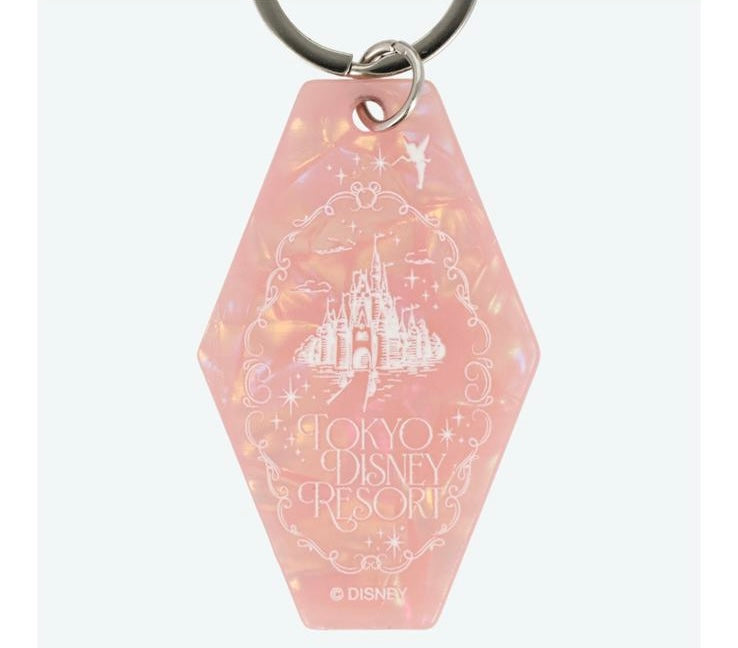 TDR - Tokyo Disney Resort Cinderella Castle & TinkerBell Sprinkling Pixie x Hand Cream, Lipstick Keychain (Release Date: Jun 5, 2025)