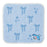 JDS - 2026 Cinderella Blue Bird Pico Lace Mini Towel