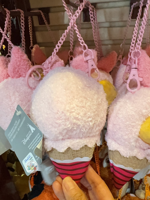HKDL - 2026 Ice Cream Cone x Winnie the Pooh Plush Keychain