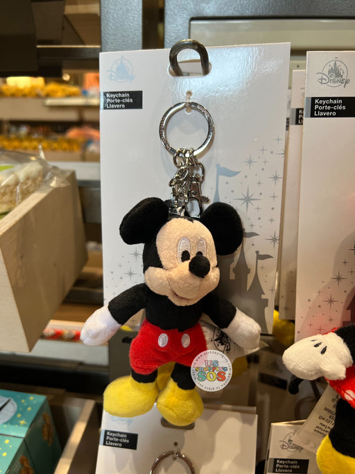 DLR/WDW - Mickey Mouse Plush Keychain