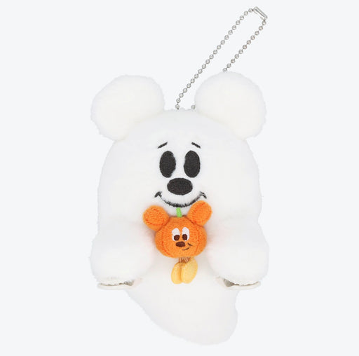 TDR - 2026 Disney Halloween x Mickey & Minnie Mouse 'Scared Ghost & Pumpkin Lantern Collection x Shoulder Plush Toy & Keychain (Release Date: Sept 15, 2026)