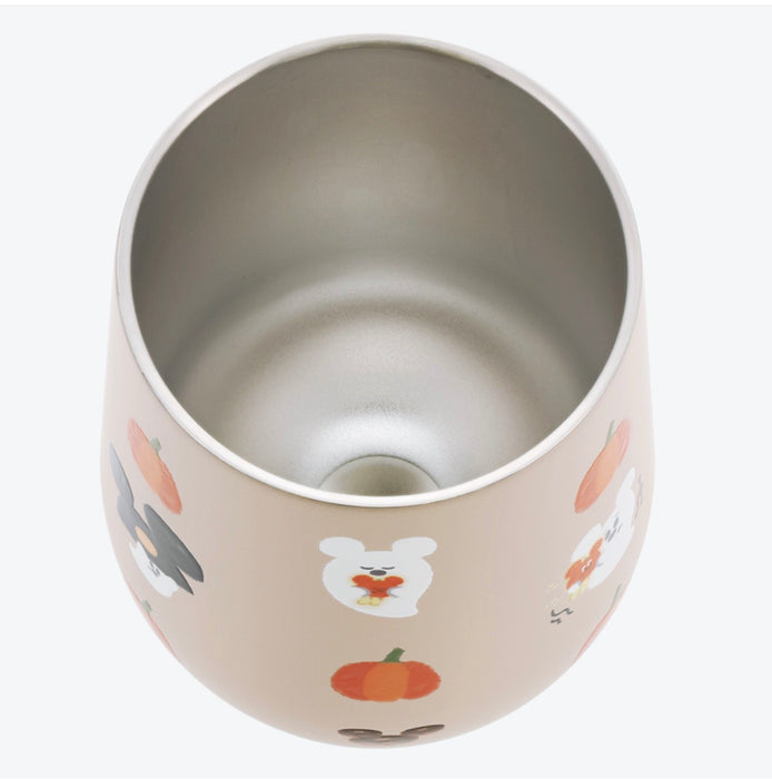 TDR - 2026 Disney Halloween x Mickey & Minnie Mouse 'Scared Ghost & Pumpkin Lantern Collection x Stainless Steel Tumbler (Release Date: Sept 15, 2026)