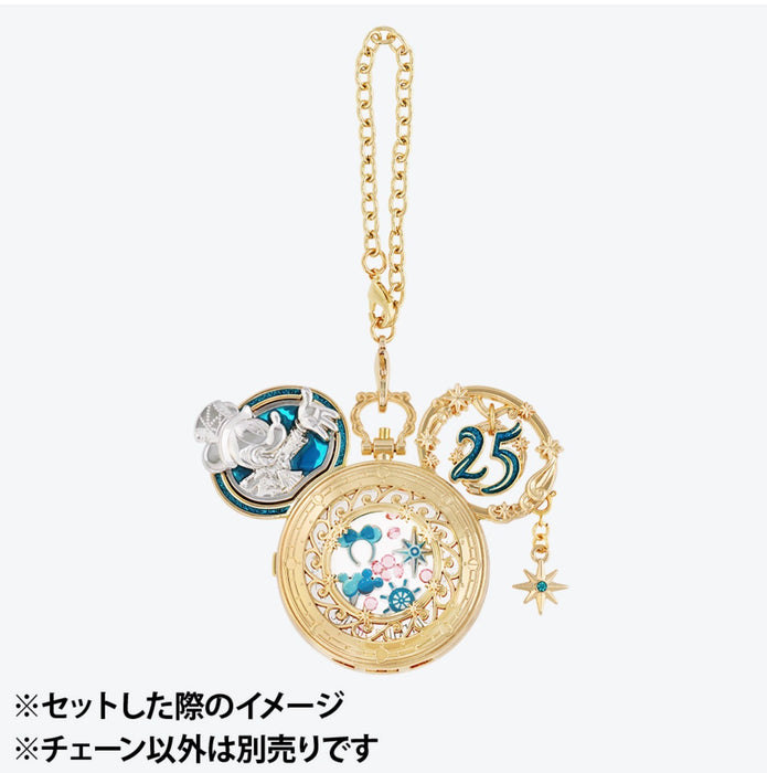 TDR - Tokyo DisneySea 25th Anniversary "Sparkling Jubilee" Build Your Own Locket Collection x Chain Color: Gold (Release Date: Apr 8, 2026)