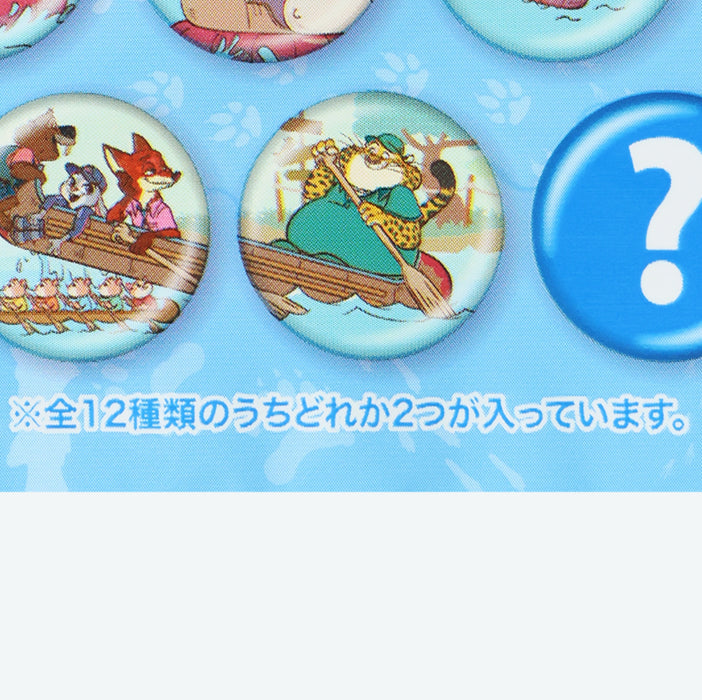 TDR - Zootopia World Undercover Mission Collection x Mystery Button Badge Bag (Release Date: Nov 26, 2025)