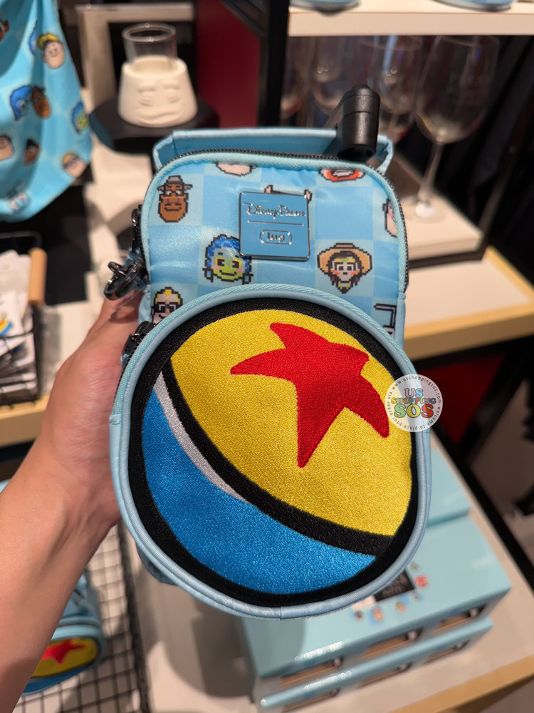 DLR/WDW - Pixar Place Hotel - Lug Pixel Characters Crossbody Bag