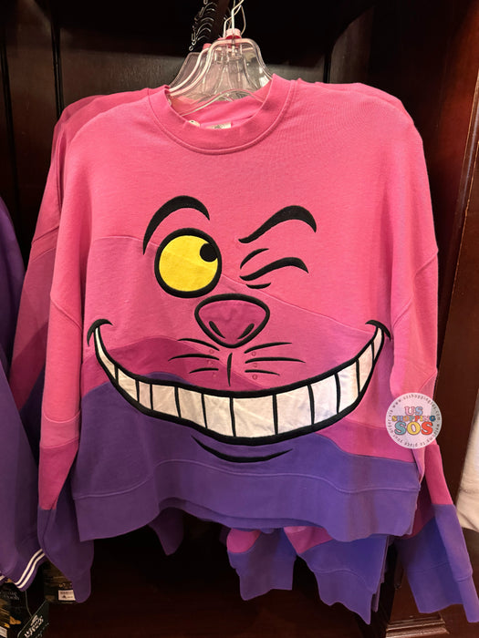 DLR/WDW - Alice in Wonderland - Cheshire Cat Colorblock Pullover (Adult)