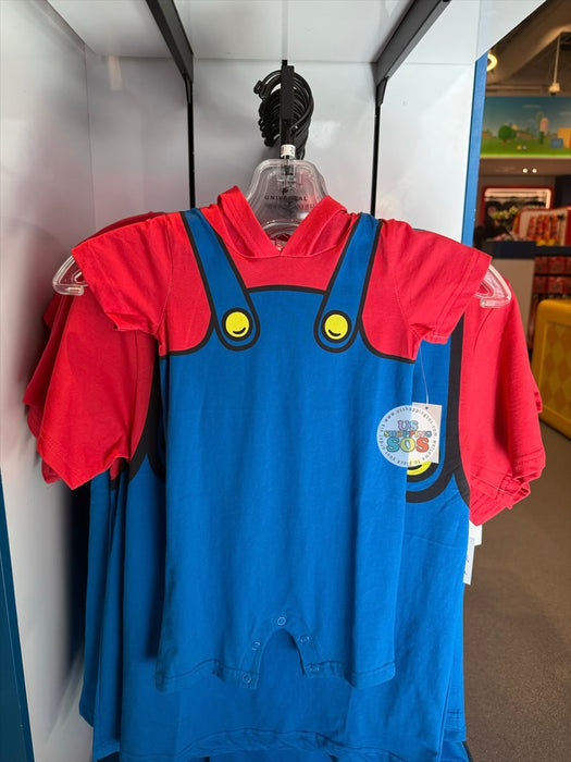 Universal Studios - Super Nintendo World - Mario Costume Baby Onesie (Infant & Toddler)