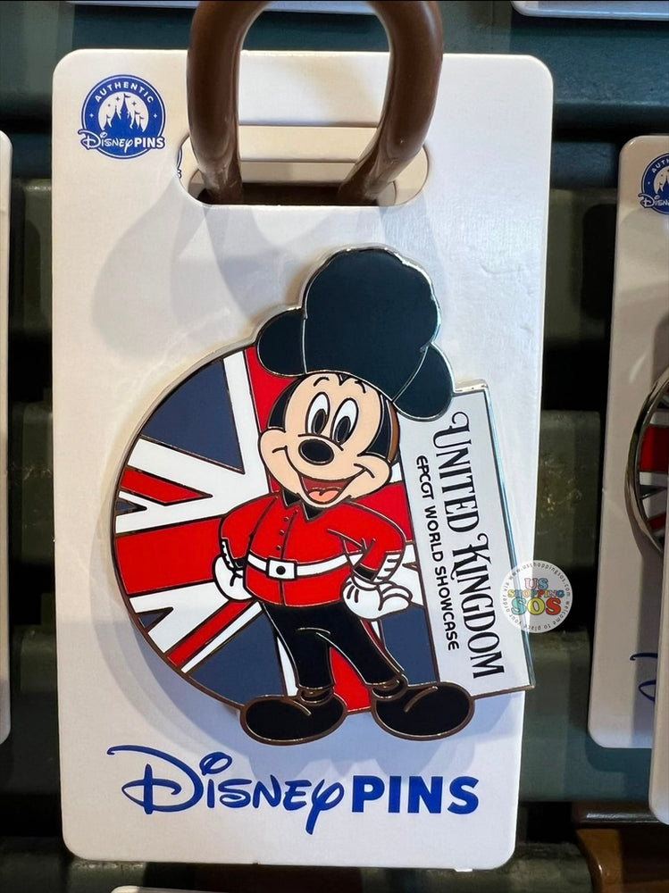 WDW - Epcot World Showcase 2026 - Mickey United Kingdom Pin