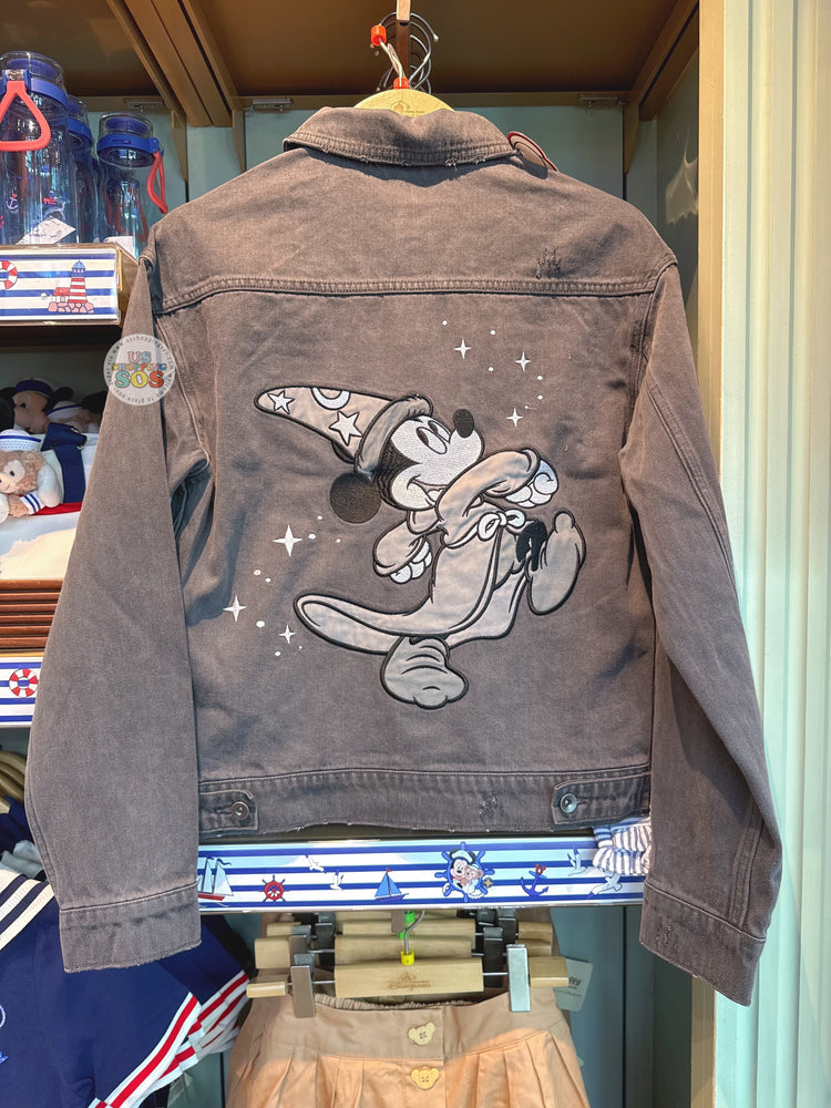 HKDL - Fantasia Sorcerer Mickey Mouse Denim Jacket (Adult)