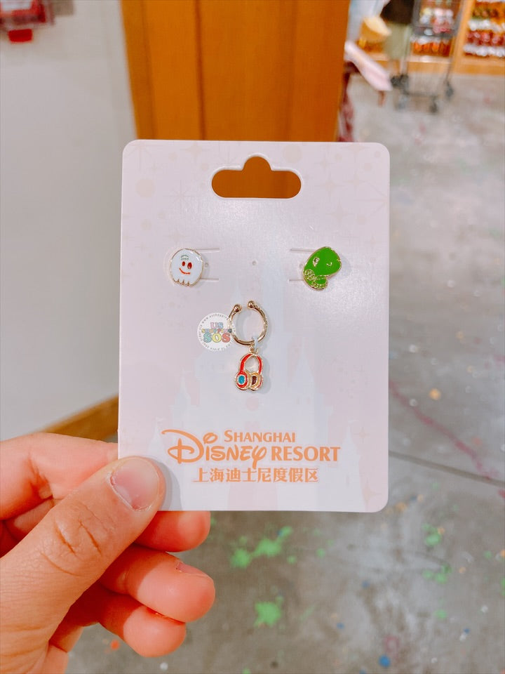 SHDL - Forky & Rex Earrings & Ear Cuff Set