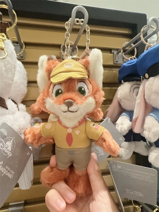 HKDL - Zootopia Childhood Fun x Nick Wilde Plush Keychain