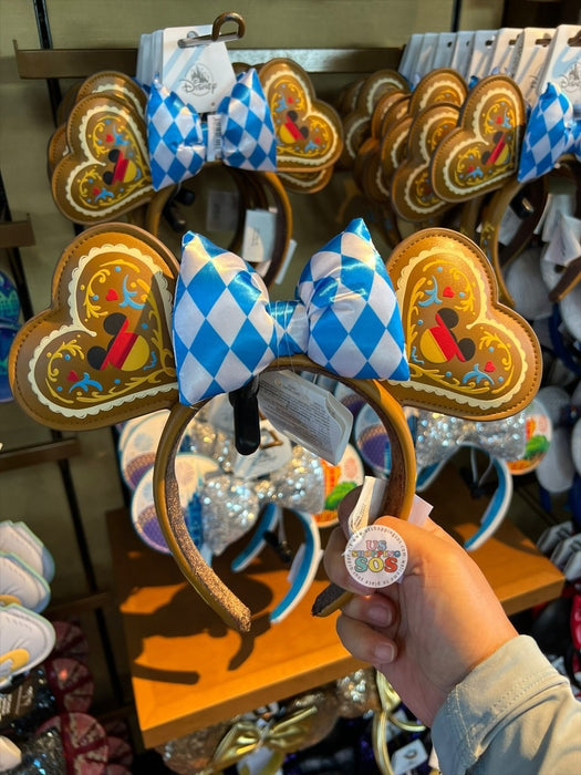 WDW - Epcot World Showcase Germany 🇩🇪 - Gingerbread Heart 2026 - Minnie Ear Headband