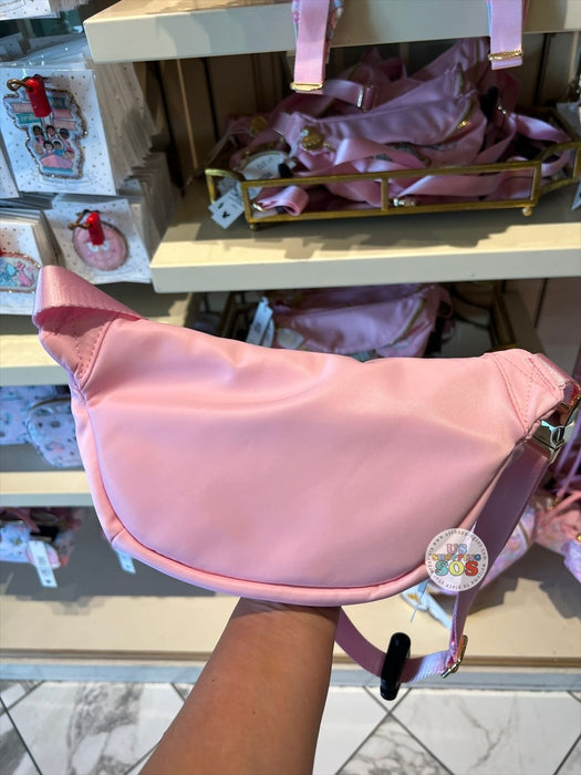 DLR/WDW - Stoney Clover Lane - It’s a Small World Logo Pink Fanny Pack