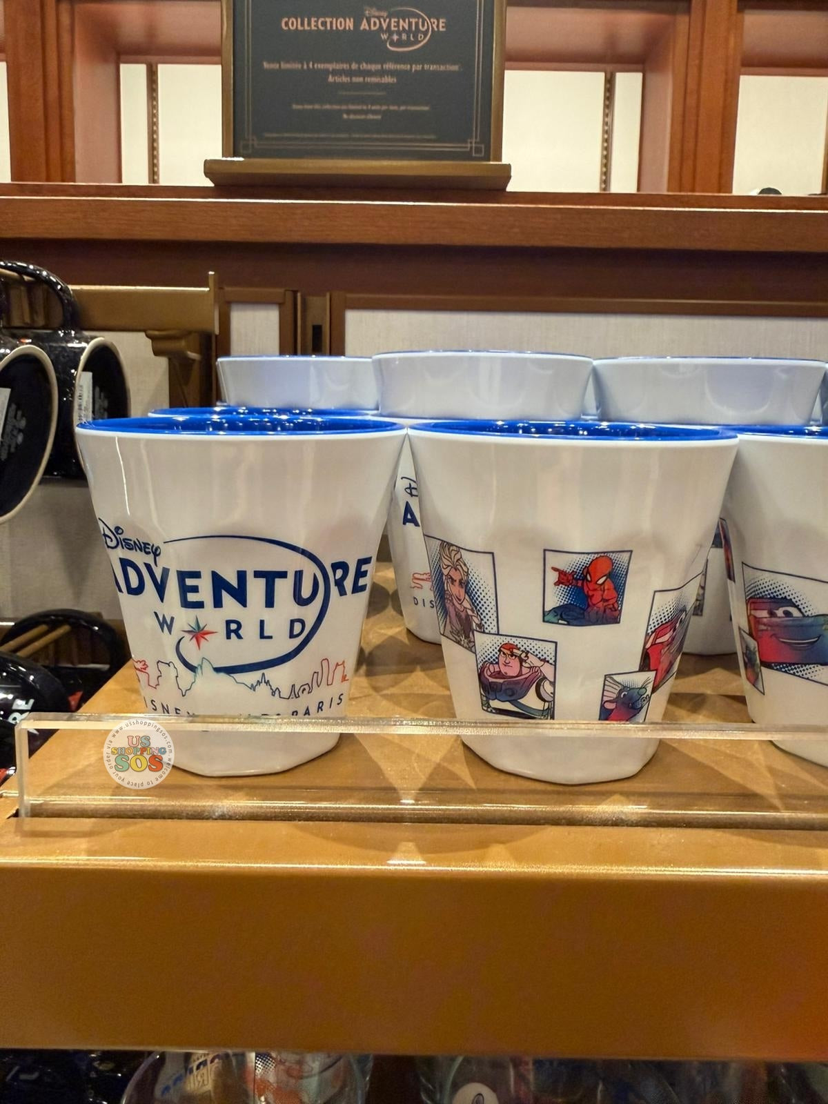 DLP - 2026 Disneyland Paris Disney Adventure World Melamine Cup
