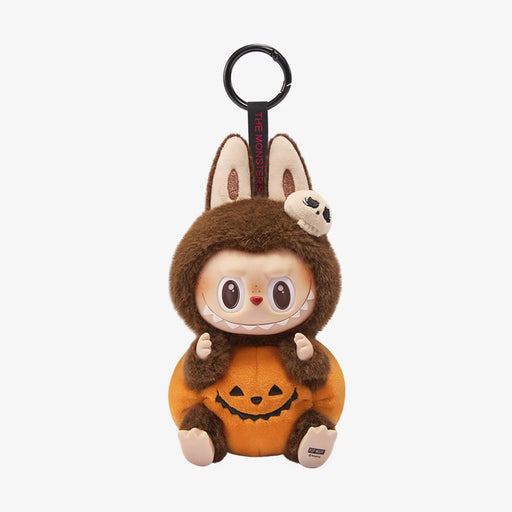 POPMART The Monsters LABUBU Happy Halloween Party Series - Sitting Pumpkin Vinyl Plush Pendant