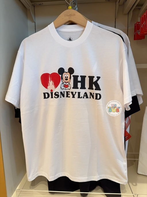 HKDL - Love Hong Kong Disneyland 2026 - Mickey Heart Hand T-shirt