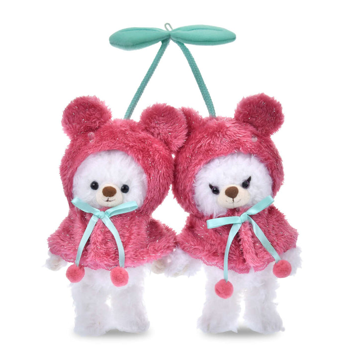 JDS - 2026 GLOSSY Fruits Collection x Unibearsity Plush Keychain Exclusive Mickey Costume Poncho (Release Date: Jan 26, 2026)