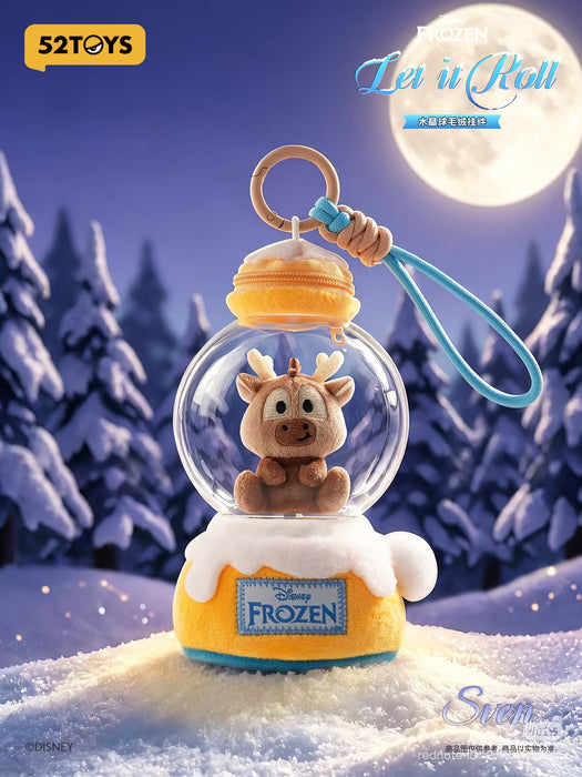 China Exclusive 52 Toys - 2026 Disney Frozen ‘Let it Roll’ Crystal Ball Push Pendant Mystery Box (Release Date: Aug 20, 2026)