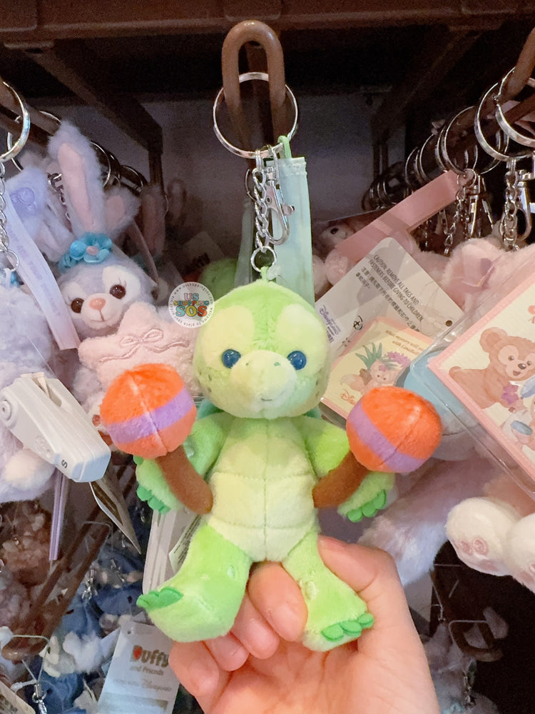 HKDL - Duffy & Friends x Olu Mel "Play Music with Nature!" Sitting Plush Keychain