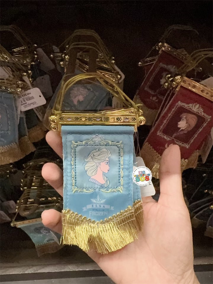 HKDL - World of Frozen 1st Anniversary x Elsa Pennant & Magnet
