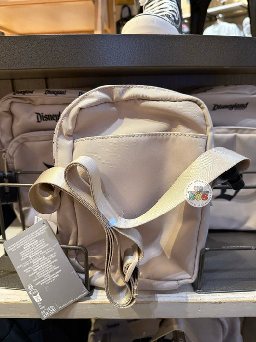 DLR/WDW - Park Logo Headband Friendly Oatmilk Crossbody Bag