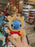 HKDL - 2025 Christmas Mickey & Friends x Stitch Plush Keychain
