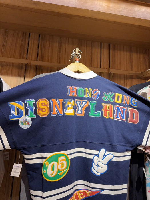 HKDL - 2026 Mickey Mouse, Logos & Polo "Hong Kong Disneyland" Wordings Spirit Jersey for Adults