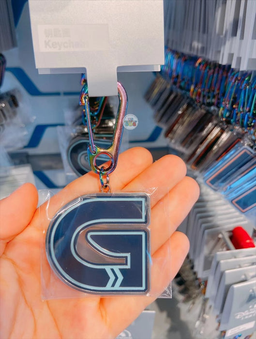 SHDL - Tron Lightcycle Power Run Mickey Mouse Alphabet Keychain x G