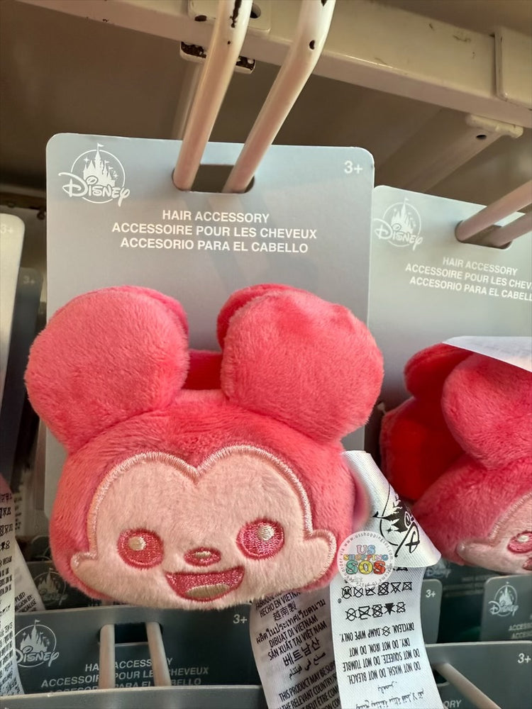DLR/WDW - Candy Pastel 2026 - Mickey Mouse Plush Hair Claw Clip