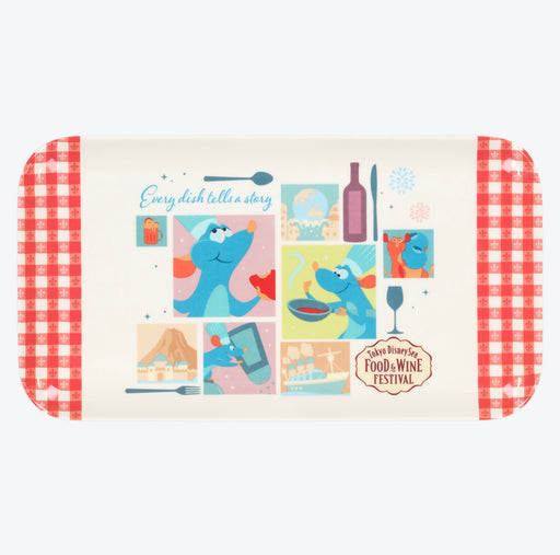 TDR - 2026 Food and Wine Festival Collection x "Ratatouille" Remy Tray (Release Date: Apr 8, 2026)