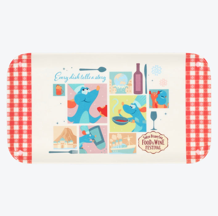 TDR - 2026 Food and Wine Festival Collection x "Ratatouille" Remy Tray (Release Date: Apr 8, 2026)