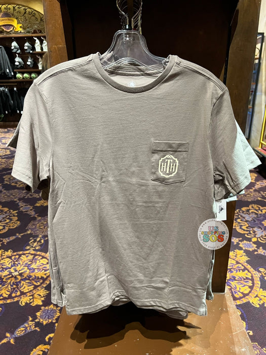 WDW - The Hollywood Tower Hotel - Mickey Please Do Not Disturb Grey T-Shirt (Adult)