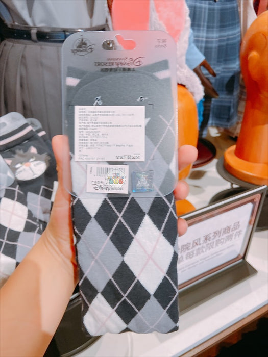 SHDL - Campus Style x Lucifer Checkered Pattern Socks for Adults