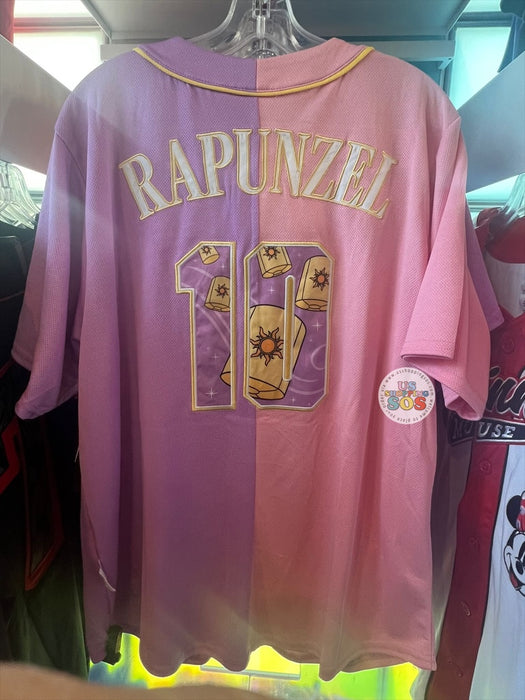 DLR/WDW - Tangled Rapunzel Park Logo Pink Purple Baseball Jersey (Adult)
