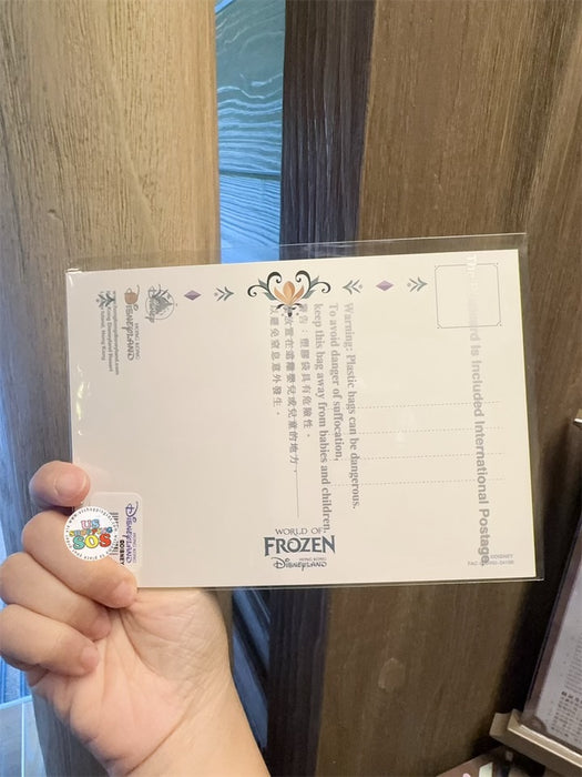 HKDL - World of Frozen 1st Anniversary x Post Card (Design C)
