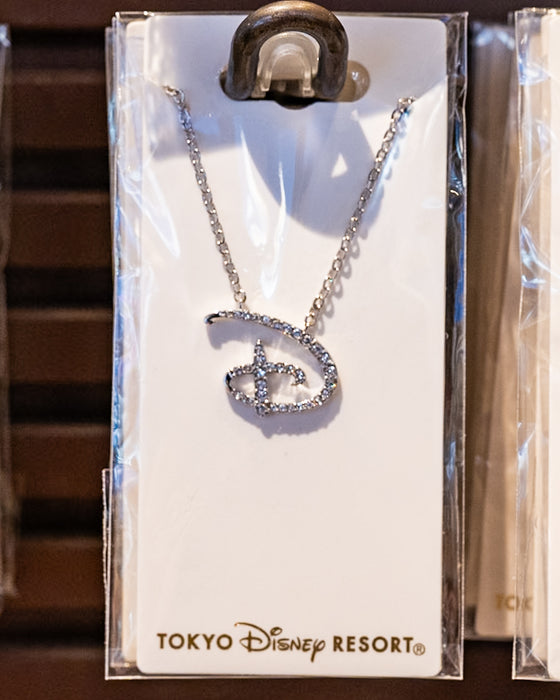 TDR - Tokyo Disney Resort "Disney Logo Necklace" (Silver)