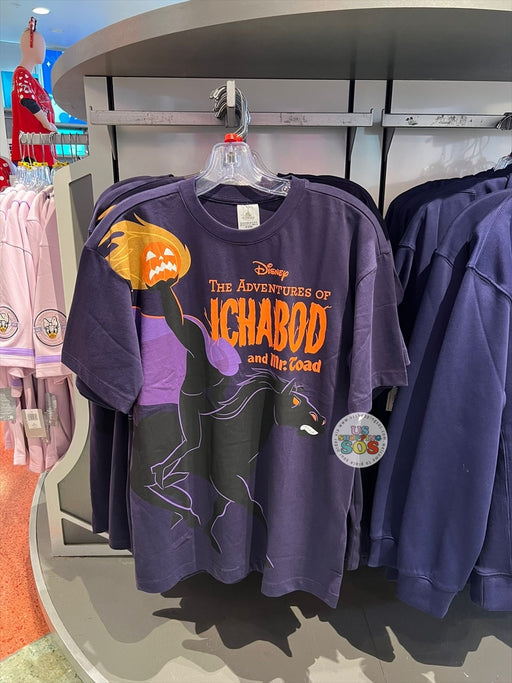 DLR/WDW - Halloween 2026 - The Adventures Of Ichabod and Mr.Toad Dark Purple Graphic Tee (Adult)