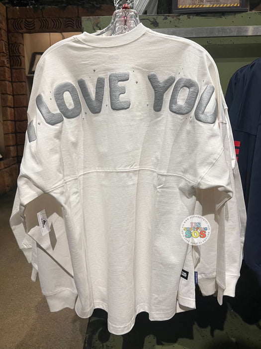 DLR/WDW - Star Wars - Spirit Jersey Princess Leia & Han Solo “I Love You” White Pullover (Adult)