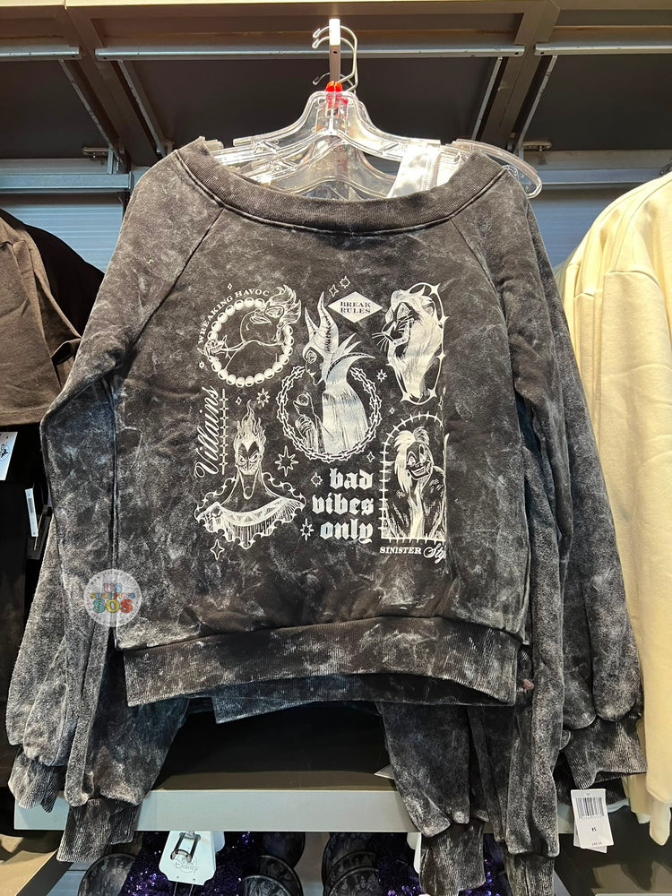 DLR/WDW - Halloween 2026 Disney Villians - Off the Shoulder Pullover (Adult)