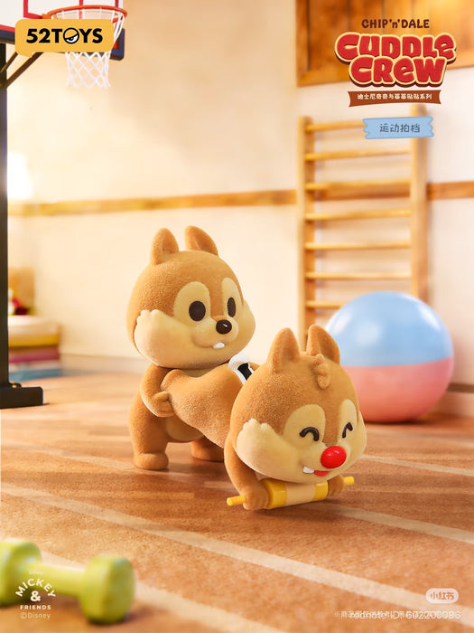China Exclusive 52 Toys - Chip & Dale Cuddle Crew Plush Toy Blind Box (Release: May 14, 2026)