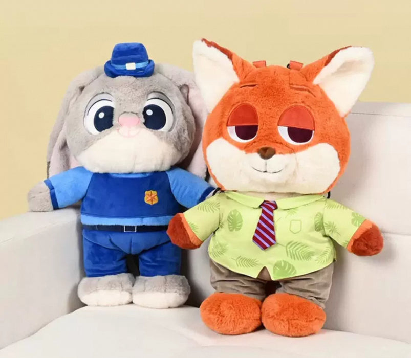 China Exclusive- Zootopia Judy Hopps Plushy Shaped Backpack